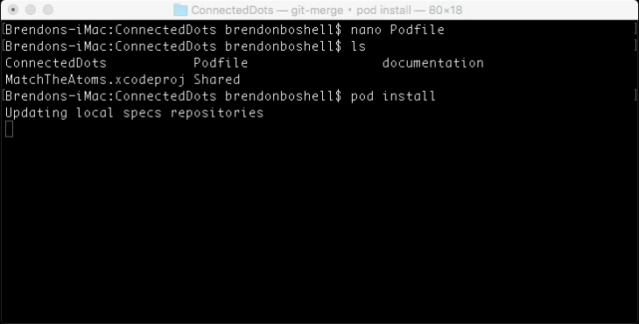 Run 'pod install' to install the dynamic pricing library.